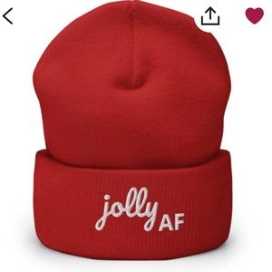 Red Christmas winter Toque Hat